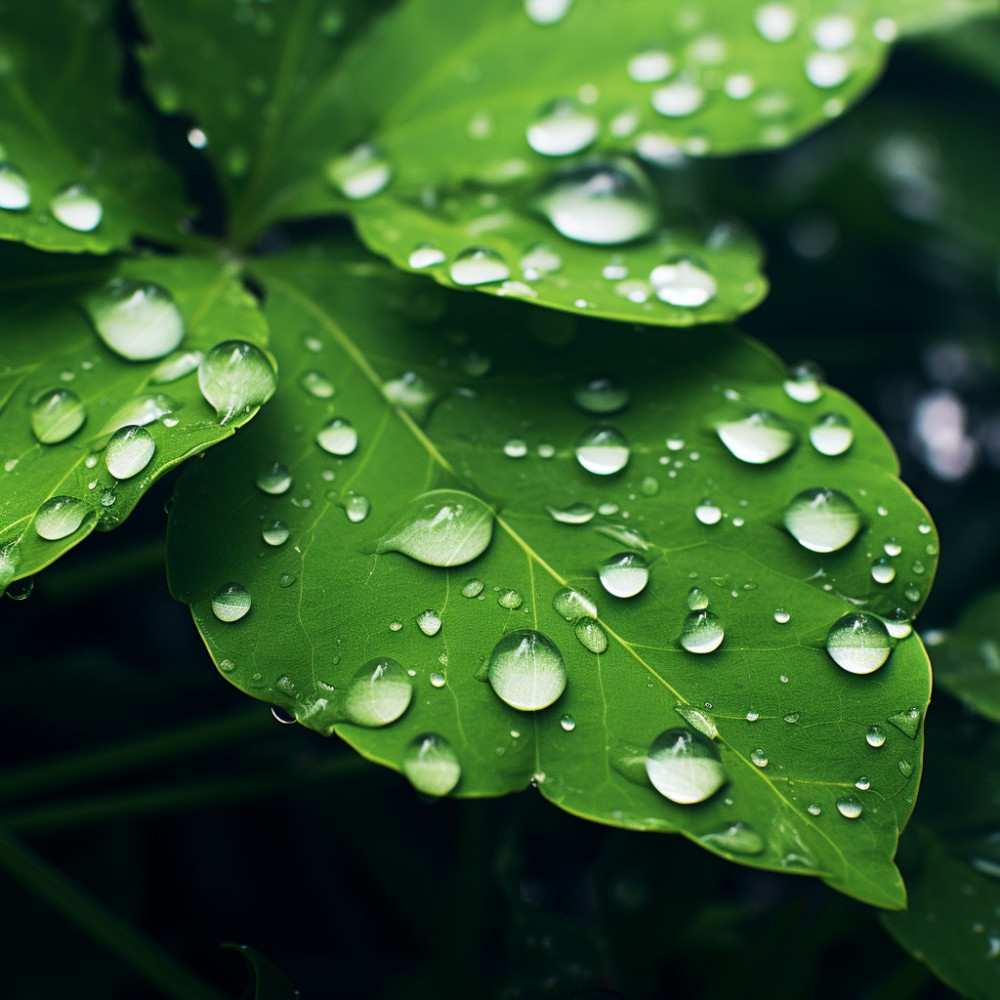 Gentle Raindrops for Relaxation