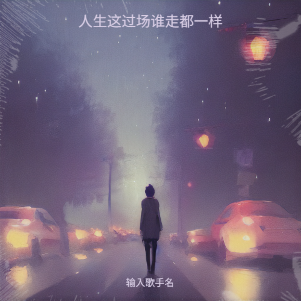 人生这过场谁走都一样（DJ版） (伴奏)