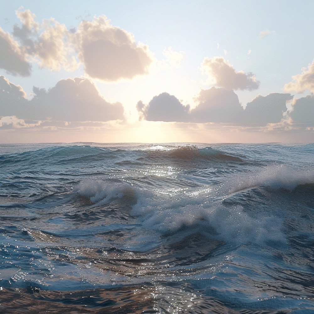 Soothing Oceanic Waves for Calm