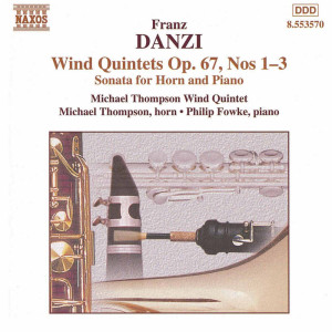 Philip Fowke的專輯DANZI: Wind Quintets, Op. 67, Nos. 1-3