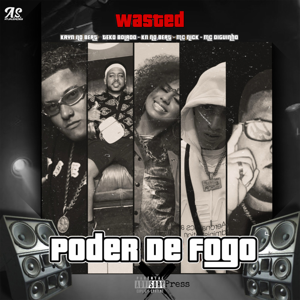 Poder de Fogo (feat. Mc Diguinho & KN No Beat) (Explicit)