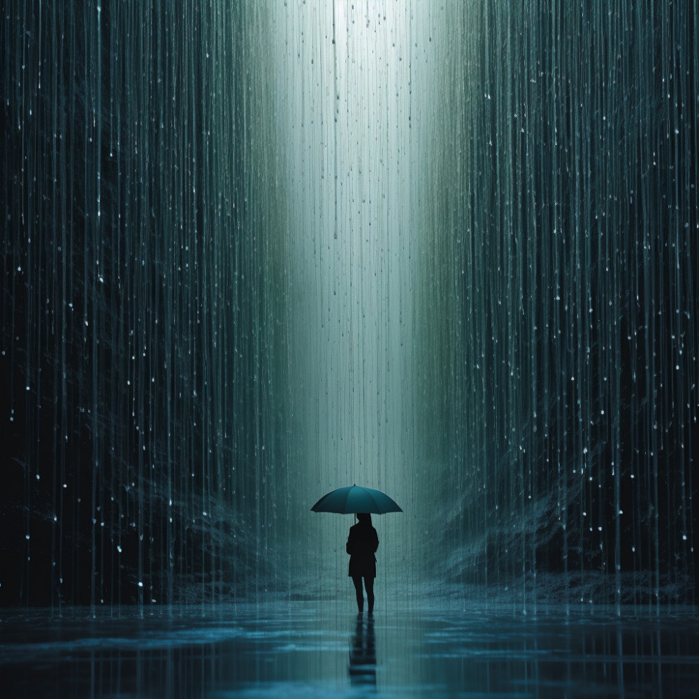 Rain's Gentle Cradle Silent Ease
