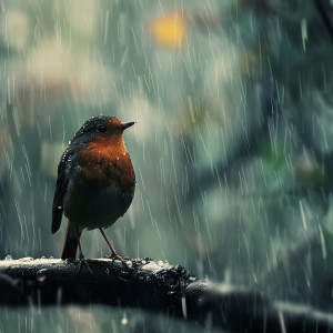 Migration Waves的專輯Nature's Binaural Meditation: Rain and Bird Sound Harmony