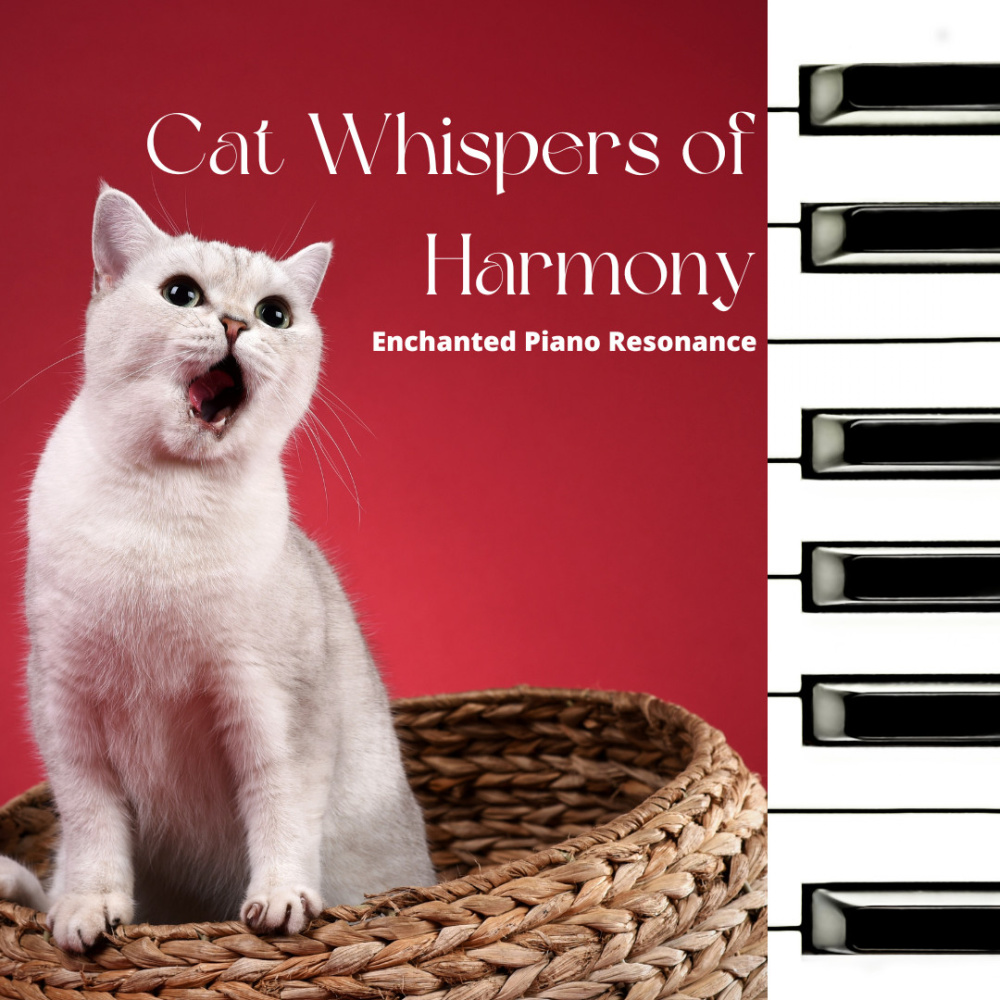 Serenading Cat Echoes: Piano's Melodic Connection