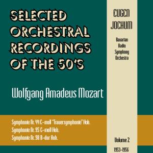 Selected Orchestral Recordings of the 50's - Wolfgang Amadeus Mozart : Symphonies Nr. 36,33,39 /  Volume 2