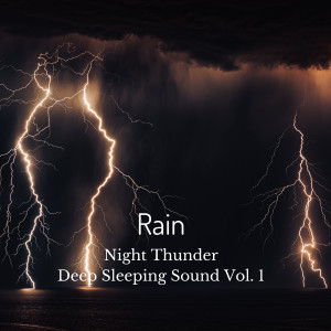 Rain Hive的專輯Rain: Night Thunder Deep Sleeping Sound Vol. 1