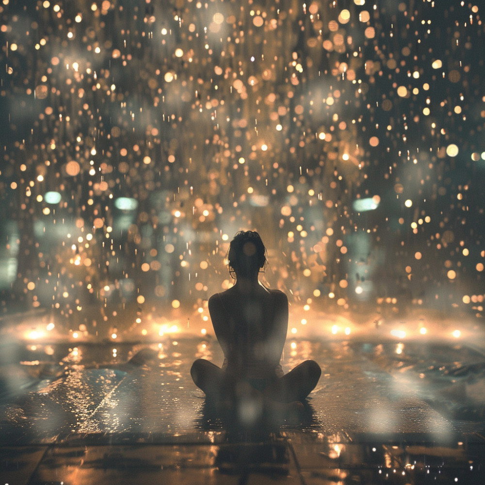 Lluvia Tranquila Del Lago