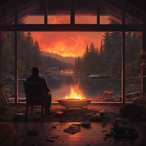 Fire Sounds的专辑Quiet Nordic Fire for Relaxing and Studying