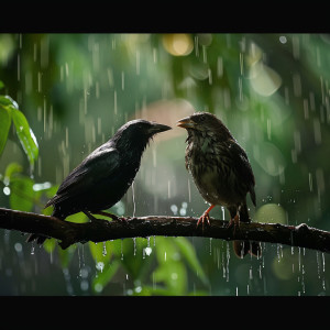 Music For Sleeping and Relaxation的專輯Binaural Sleep with Nature Rain and Birds Sounds