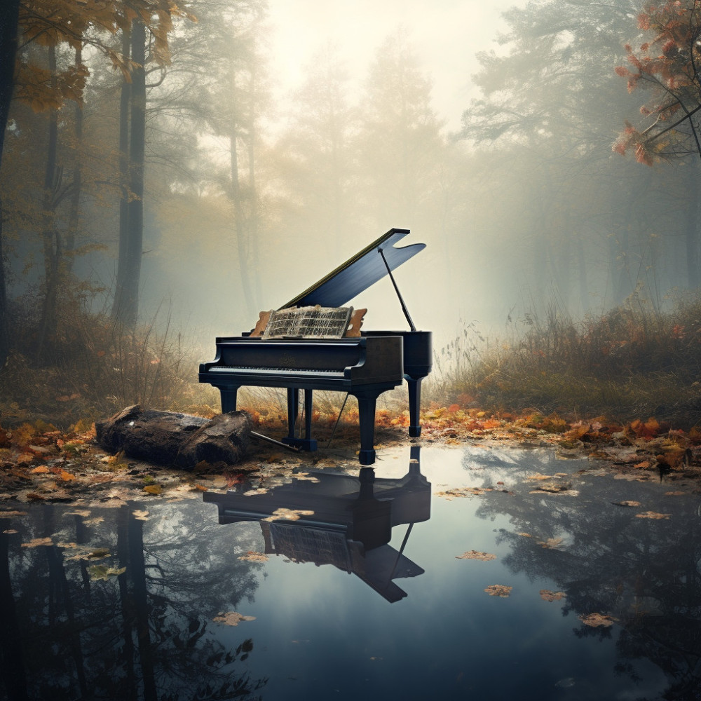 Serene Piano Night Harmony