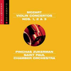 Mozart: Violin Concertos Nos. 1-3