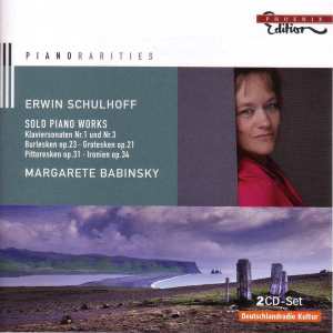 Margarete Babinsky的專輯Schulhoff, E.: Piano Music