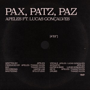 Apeles的專輯Pax, Patz, Paz