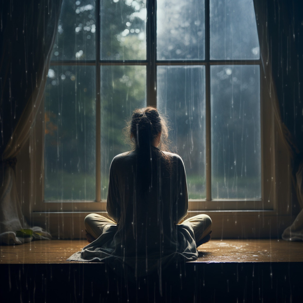 Cuna Tranquila Con La Lluvia