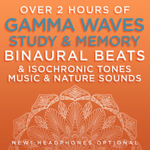 อัลบัม Over 2 Hours of Gamma Waves Study & Memory Binaural Beats & Isochronic Tones Music & Nature Sounds ศิลปิน Binaural Beats Research