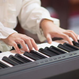 Enchanted Piano: Echoes of Black and White