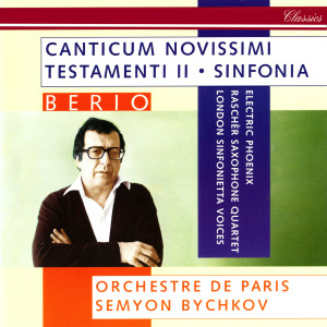 Raschèr Saxophone Quartet的專輯Berio: Sinfonia; Canticum Novissimi Testamenti II