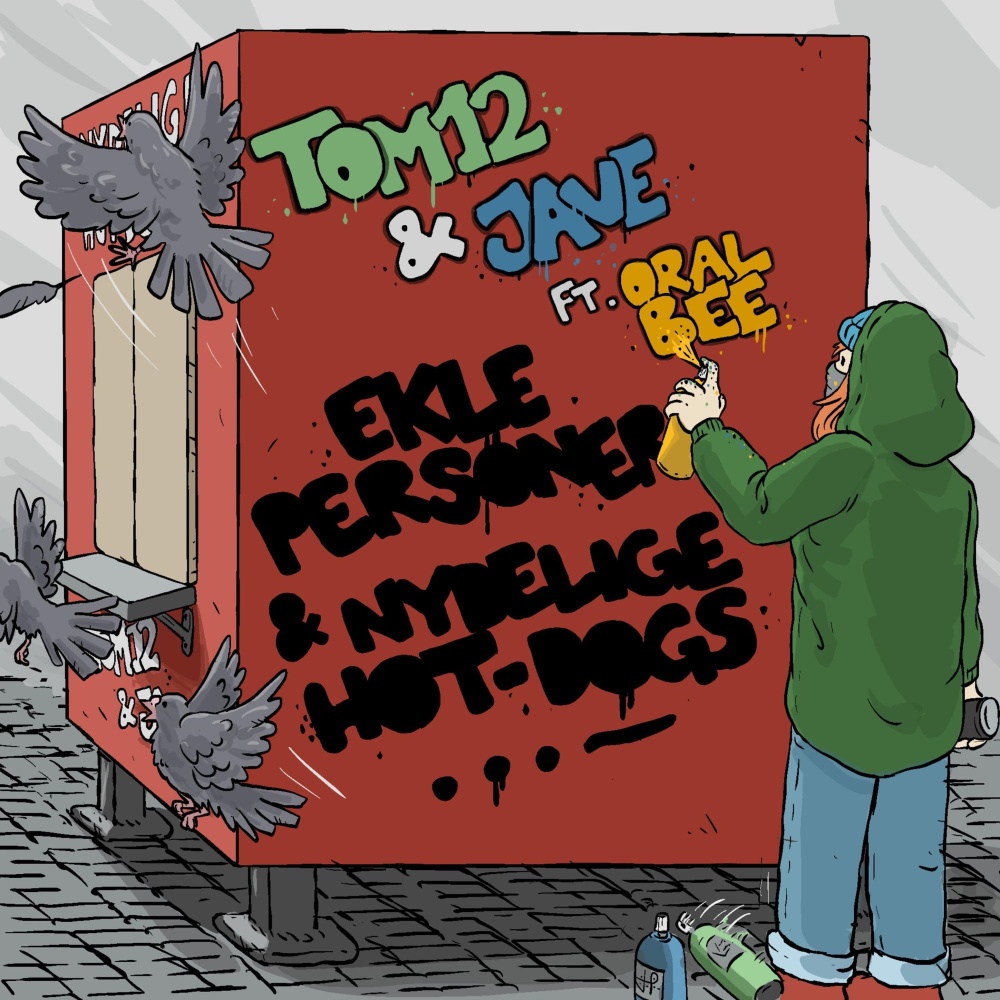 Ekle personer & nydelige hot-dogs