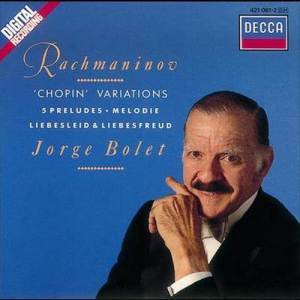 收聽Jorge Bolet的Rachmaninov: Prélude in G flat, Op.23, No.10歌詞歌曲