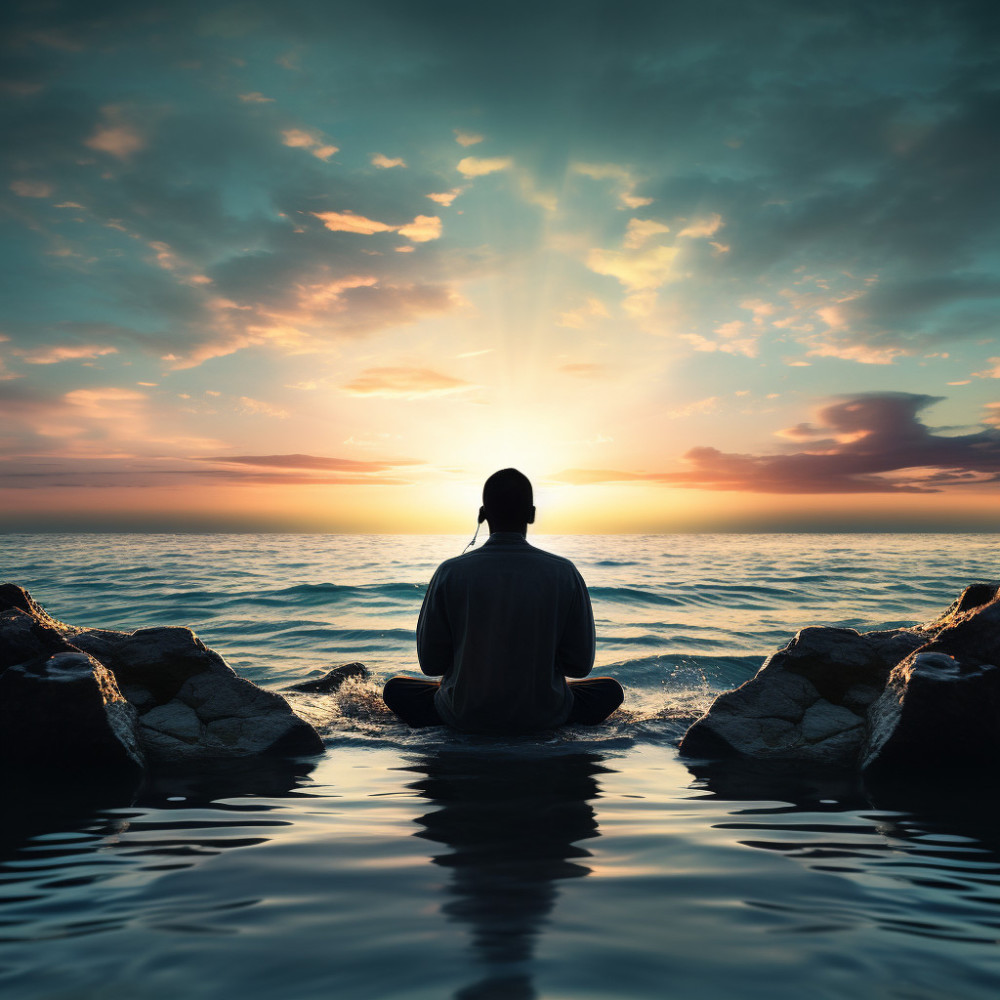 Serene Waves Meditate