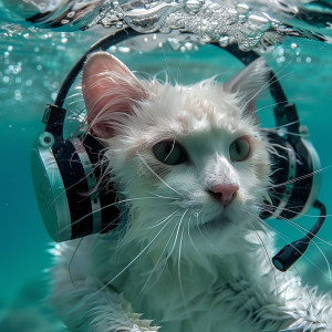 อัลบัม Cats Ocean Serenity: Binaural Calming Notes ศิลปิน Catching Sleep