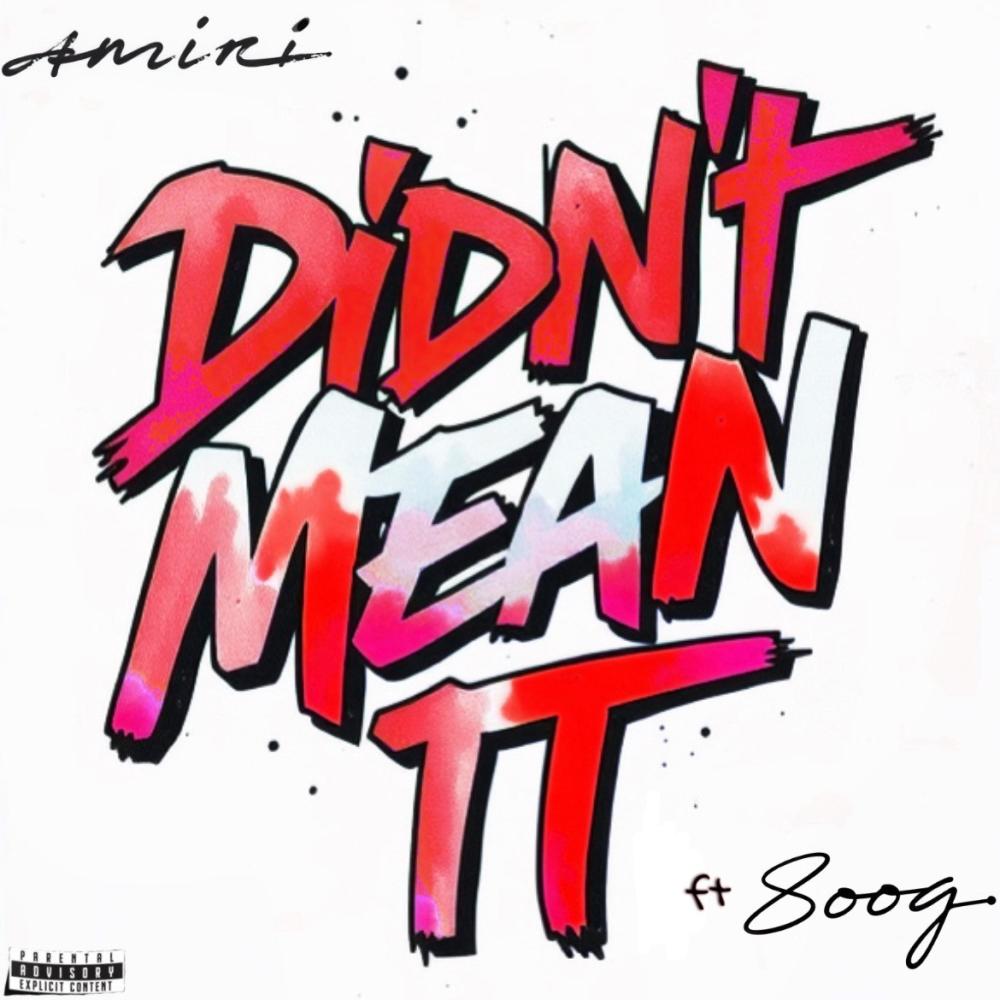 Didn't Mean It (feat. 800G) (Explicit)