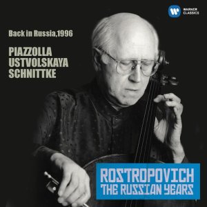 Mstislav Rostropovich的專輯Piazzolla, Ustvolskaya, Schnittke: Works for Cello (Russia, 1996)