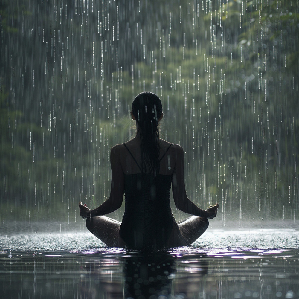 Meditation Serene Rain