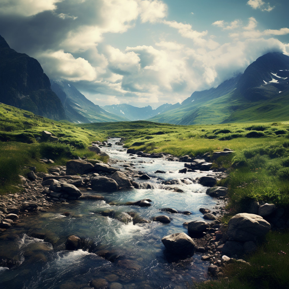Tranquil Ripples for Furry Peace
