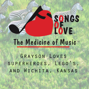 Listen to Grayson Loves Superheroes, Lego's, and Wichita, Kansas song with lyrics from R.Orenstein