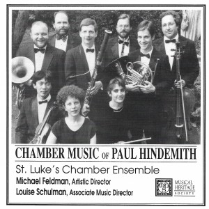 St. Luke's Chamber Ensemble的專輯Chamber Music of Paul Hindemith