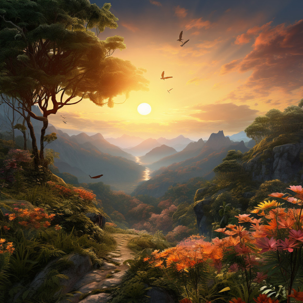 Ephemeral Sunset Dreams