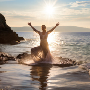 Ocean Flow: Peaceful Yoga Harmony