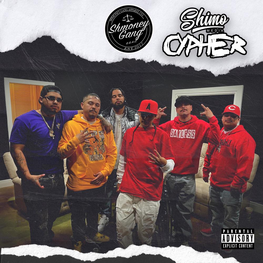 shimo media cypher Shmoneygang(feat. casper locs, Tito loc, D-lo fre$h, lil Mikey, Moe Dolla$ & Frost) (Explicit)