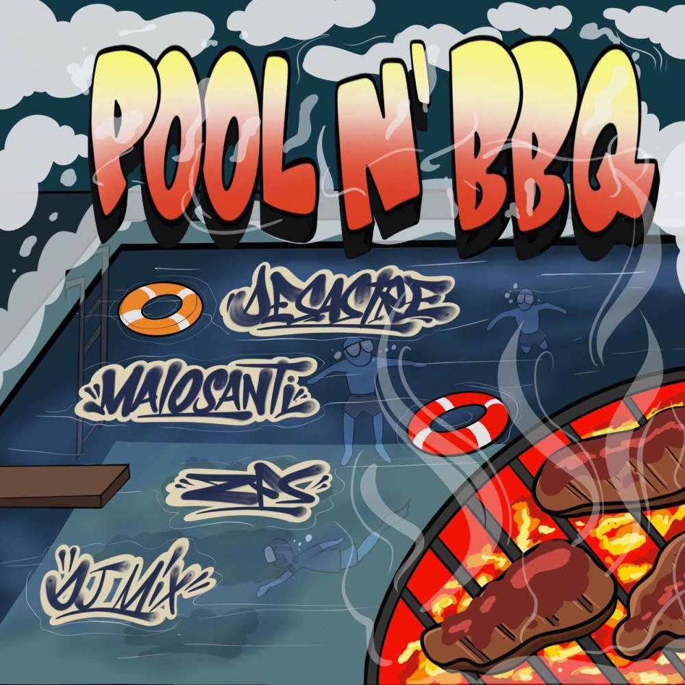 Pool N’ BBQ (feat. Malosanti & Zetaefeese) (Explicit)