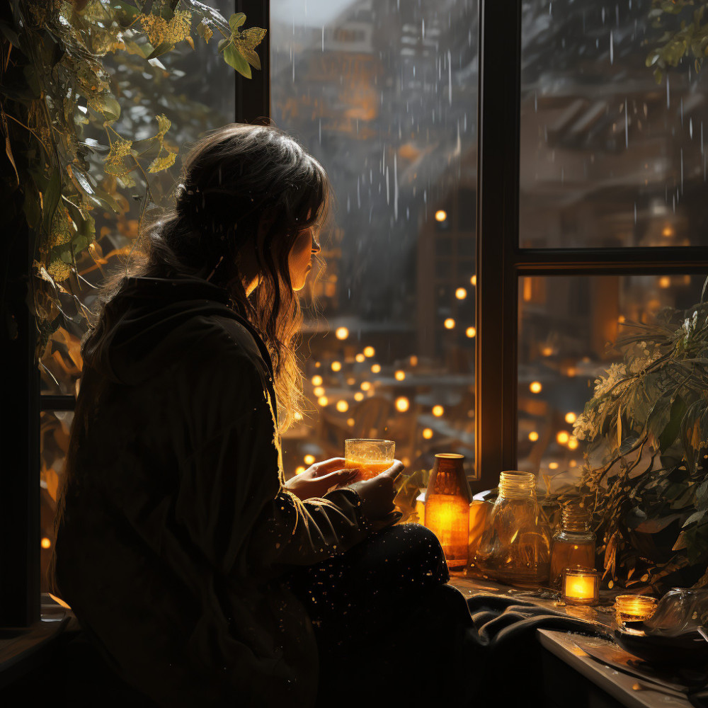 Serenata De Medianoche De Las Gotas De Lluvia