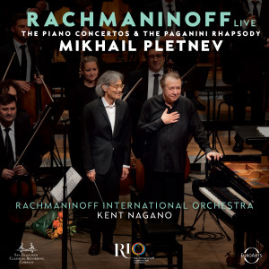 長野健的專輯Rachmaninoff Live – The Piano Concertos & The Paganini Rhapsody