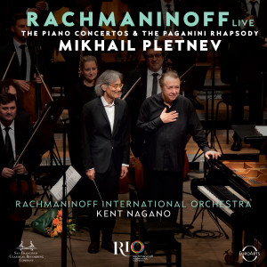 Mikhail Pletnev的專輯Rachmaninoff Live – The Piano Concertos & The Paganini Rhapsody