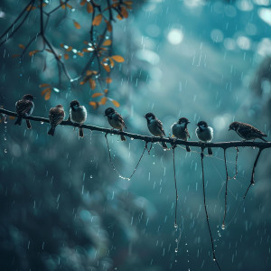 Flows of Sleep的專輯Nature Rain Lullaby: Binaural Birds Soothing Sleep - 92 96 Hz