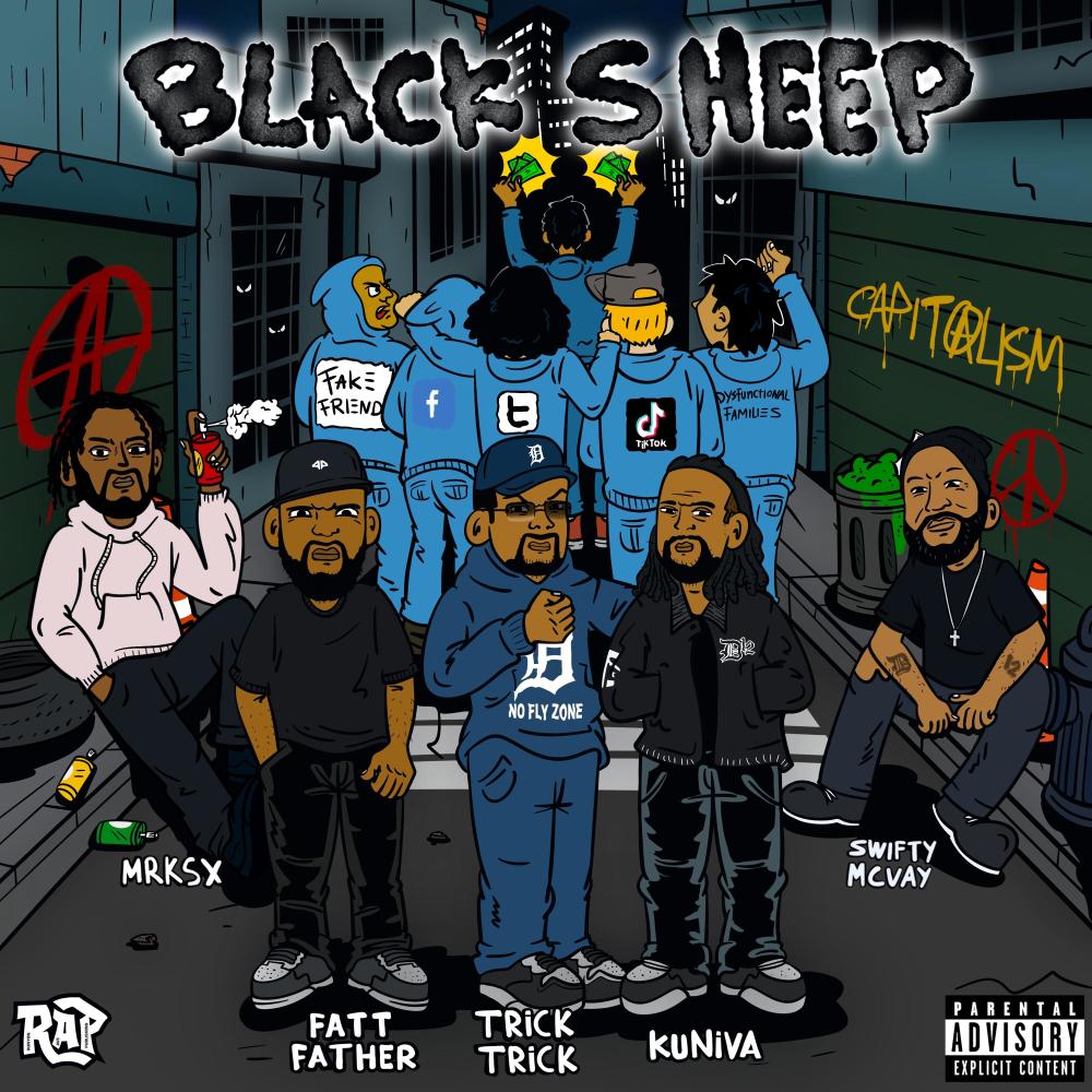 Black Sheep Pt. 2 (feat. Swifty McVay & MRK SX|Explicit)