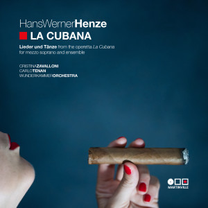 Album Lieder und Tänze from the operetta 'La Cubana' from Cristina Zavalloni