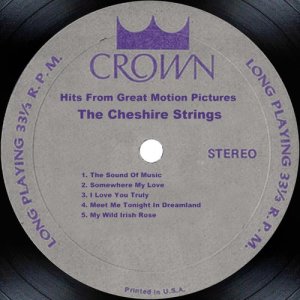 The Cheshire Strings的專輯Hits From Great Motion Pictures