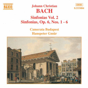 Camerata Budapest的專輯Bach, J.C.: Sinfonias, Vol.  2