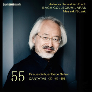Album Bach: Cantatas, Vol. 55 – BWVV 69, 30 & 191 from Bach Collegium Japan and Masaaki Suzuki