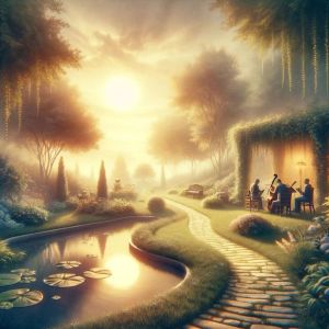 ดาวน์โหลดและฟังเพลง Misty Garden Groove พร้อมเนื้อเพลงจาก Smooth Jazz Music Set
