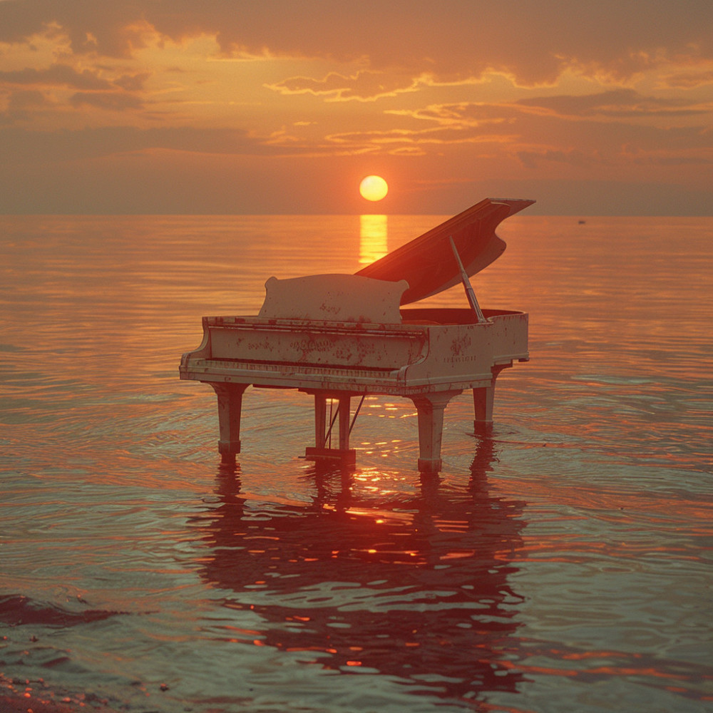 Ondas Etéreas Del Piano De Ensueño