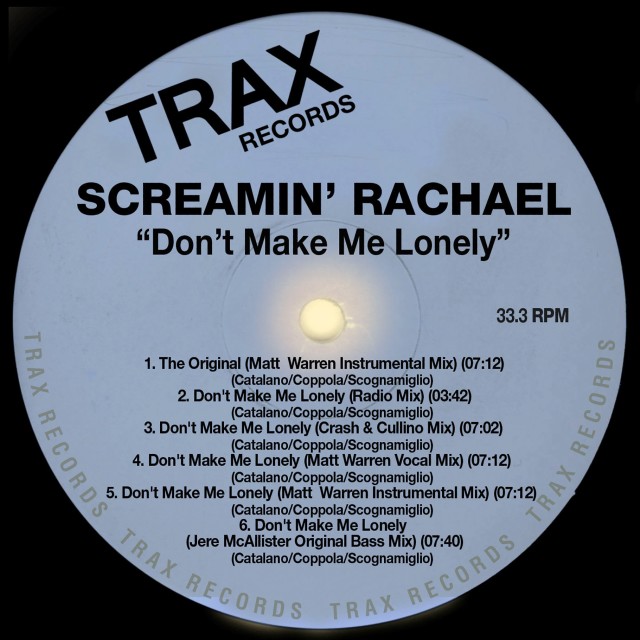 Screamin' Rachael的專輯Don't Make Me Lonely