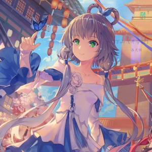 Listen to 下山 song with lyrics from 洛天依