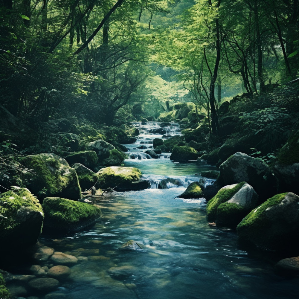 Calming Waters Wild Serenity