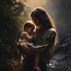 Investigación de sonidos de la naturaleza的專輯Arrullos De Serenidad: Melodías De Gotas De Lluvia Para Bebés